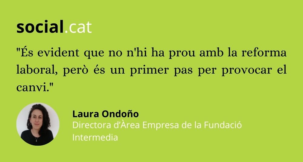 article opinió reforma laboral Laura Ondoño