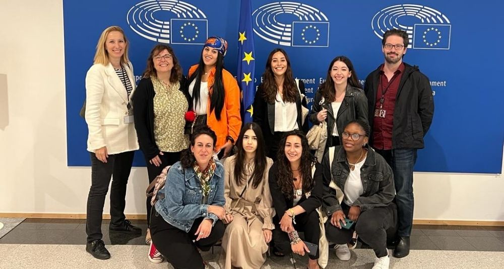 Dones joves de Fundació Intermedia, Fundació Ires i Mission Locale van viatjar a Brussel·les (Bèlgica) per participar en una missió transfronterera