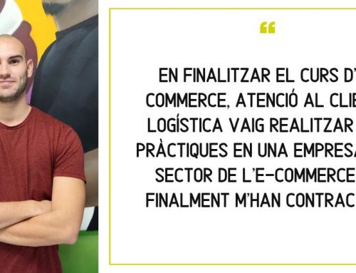 CAS D’ÈXIT | Alexis Balada: «En finalitzar el curs d’E-commerce, Atenció al client i Logística vaig realitzar les pràctiques a una empresa del sector de l’E-commerce on finalment m’han contractat»